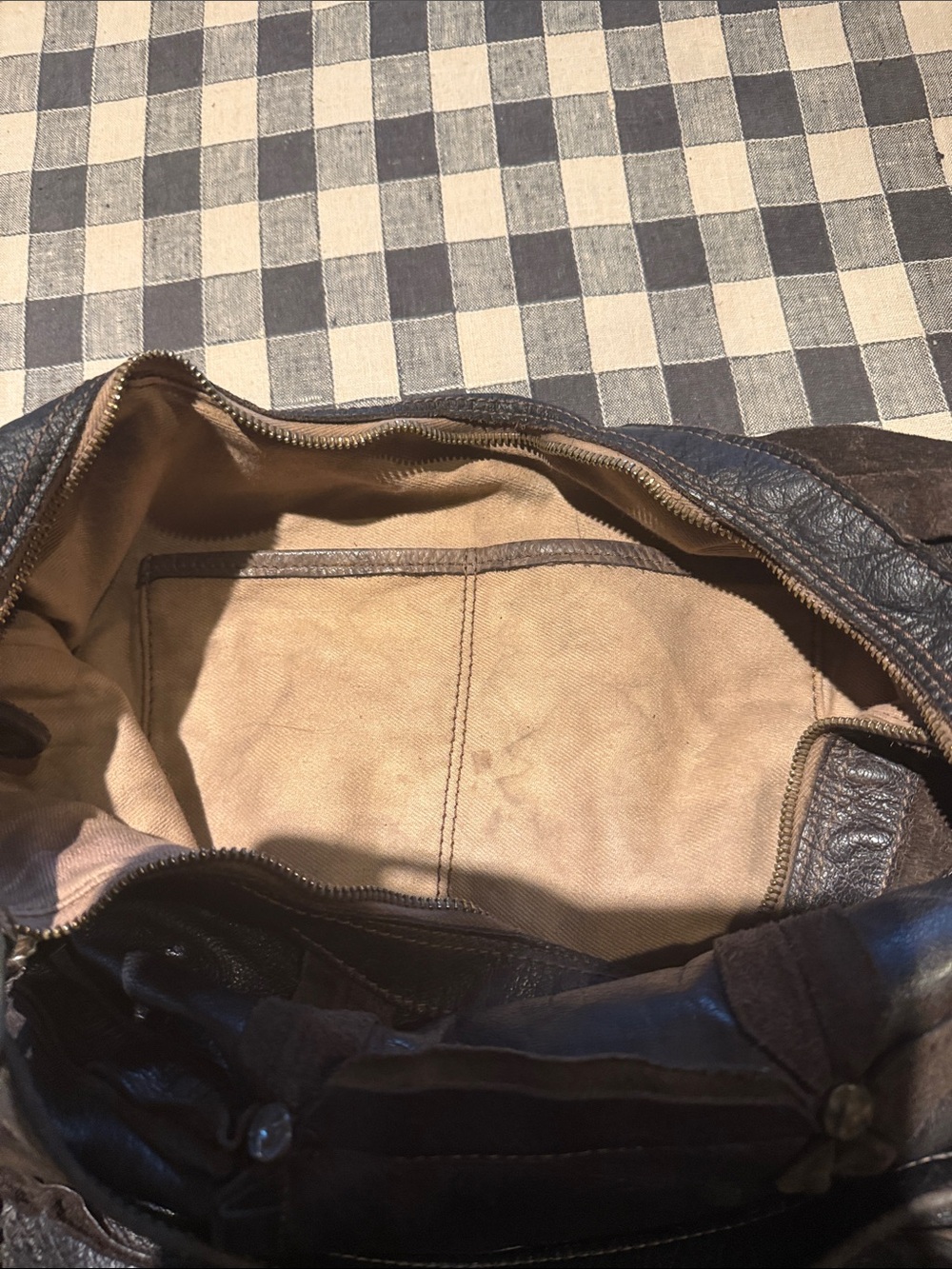 Civico 93 Patchwork Genuine shoulder leather purse - Picture 4 of 6